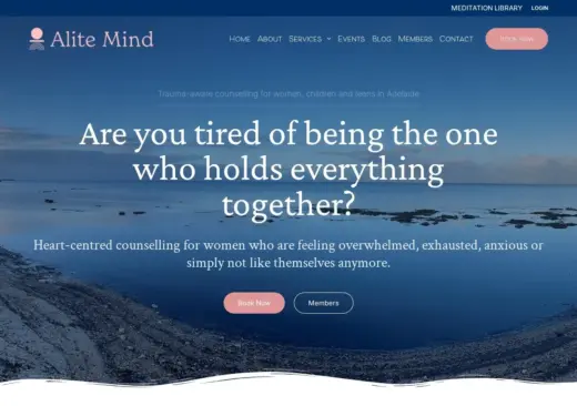Alite Mind website homepage