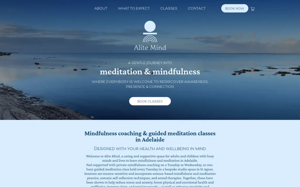 The old Alite Mind website